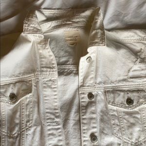 White Denim Jacket